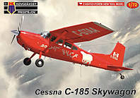 Пластикова модель 1/72 Kovozavody Prostejov 0234 американський багатоцільовий літак Cessna C-185 Skywagon