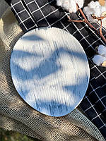 Тарілка "Овальна" 26/22см, "Чорний лофт плюс"