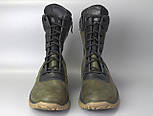 Оливкові тактичні берці великих розмірів військові черевики на змійці армійське взуття Rosso Avangard Himerua, фото 6