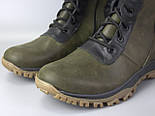 Оливкові тактичні берці великих розмірів військові черевики на змійці армійське взуття Rosso Avangard Himerua, фото 8