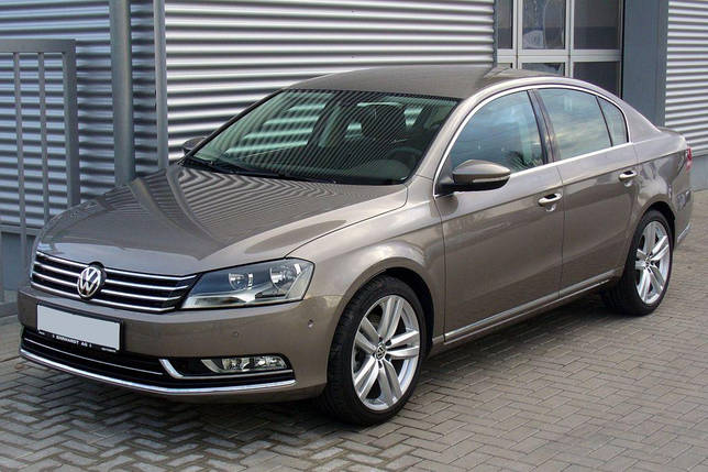 Радіатор охолодження Volkswagen Passat B7 від 2010г. з двигунами 1.4 1.8 2.0, фото 4