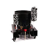 Універсальний тримач на колесах для відра - MaxShine Black Iron Buckets Dolly (H12), фото 3
