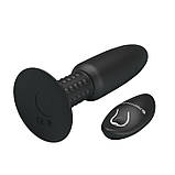 Анальна пробка Pretty Love Beaded for xtra pleasure Plug Black, фото 3