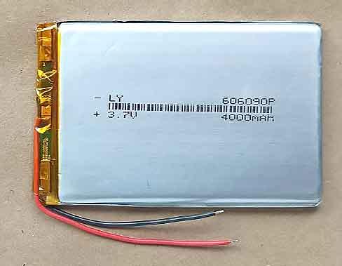 Акумулятор 4000mAh 3.7v 606090 літій-полімерний Li-Pol