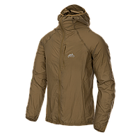 Куртка вітровка Helikon-Tex TRAMONTANE Wind Jacket WindPack Nylon Coyote KU-TMT-NL-11