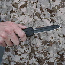 Ніж складаний тактичний SOG Pentagon OTF Blackout (SOG 15-61-01-57), фото 4