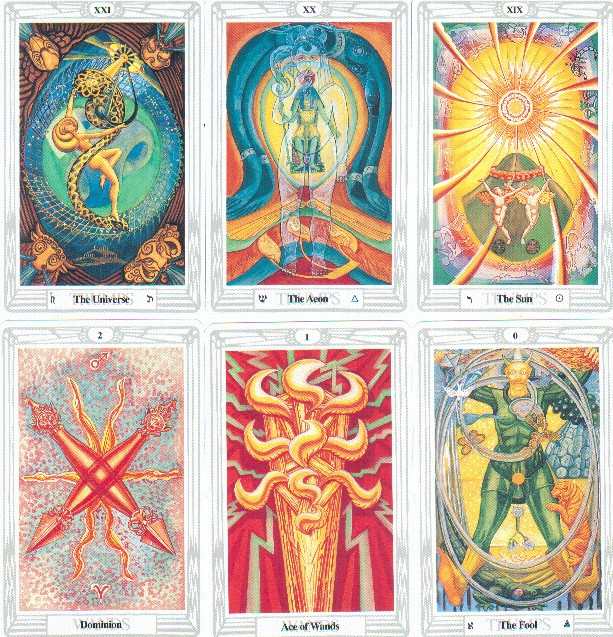 Купить Карты Таро Тота Алистера Кроули покет Aleister Crowley Thoth ...