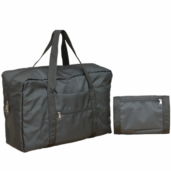Сумка дорожня для ручної поклажі чорна 48х32х16 см