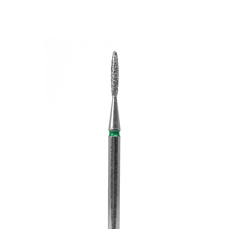 Divia - Фреза алмазна зелена Полум'я (1,4 мм)
