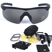 Спортивные солнцезащитные очки с 3 линзами