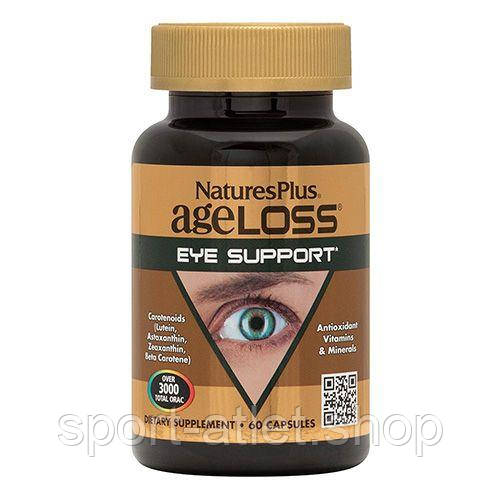 Натуральна добавка Natures Plus Age-Less Eye Support, 60 капсул, фото 1