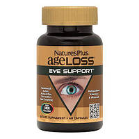 Натуральная добавка Natures Plus AgeLoss Eye Support, 60 капсул