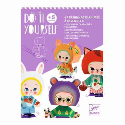 Заводні фігурки Djeco Зроби сам Лісові тварини DJ07930