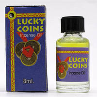 Ароматическое масло "Lucky coin" Индия (8 мл) ShamanShop K18248
