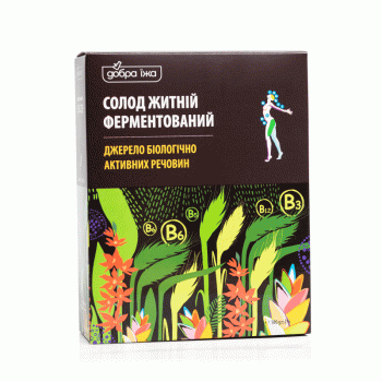 Солод житній ферментований 10шт/10г, фото 1