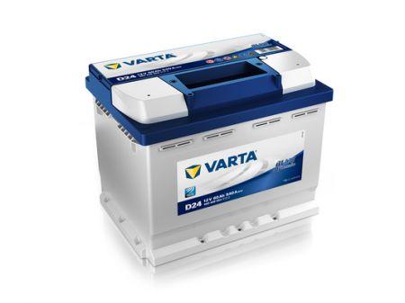 Акумулятор VARTA 6ст 60Ah BLUE DYNAMIC  EN 540, правий "+" 242x175x190 (ДхШхВ) / 6СТ-60 АзЕ (D24)