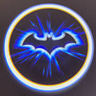 Логотип підсвітка дверей Бетмен Lazer door logo light Batman, фото 2
