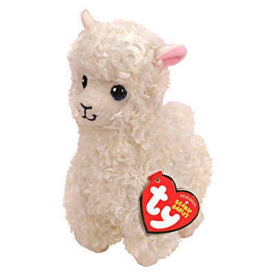 М'яка іграшка TY Beanie Babies Кремова лама Лілі 15 см (41216), фото 1