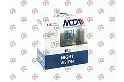 Лампа НВ4 12V 51W MTA Night Vision +80% (2шт)