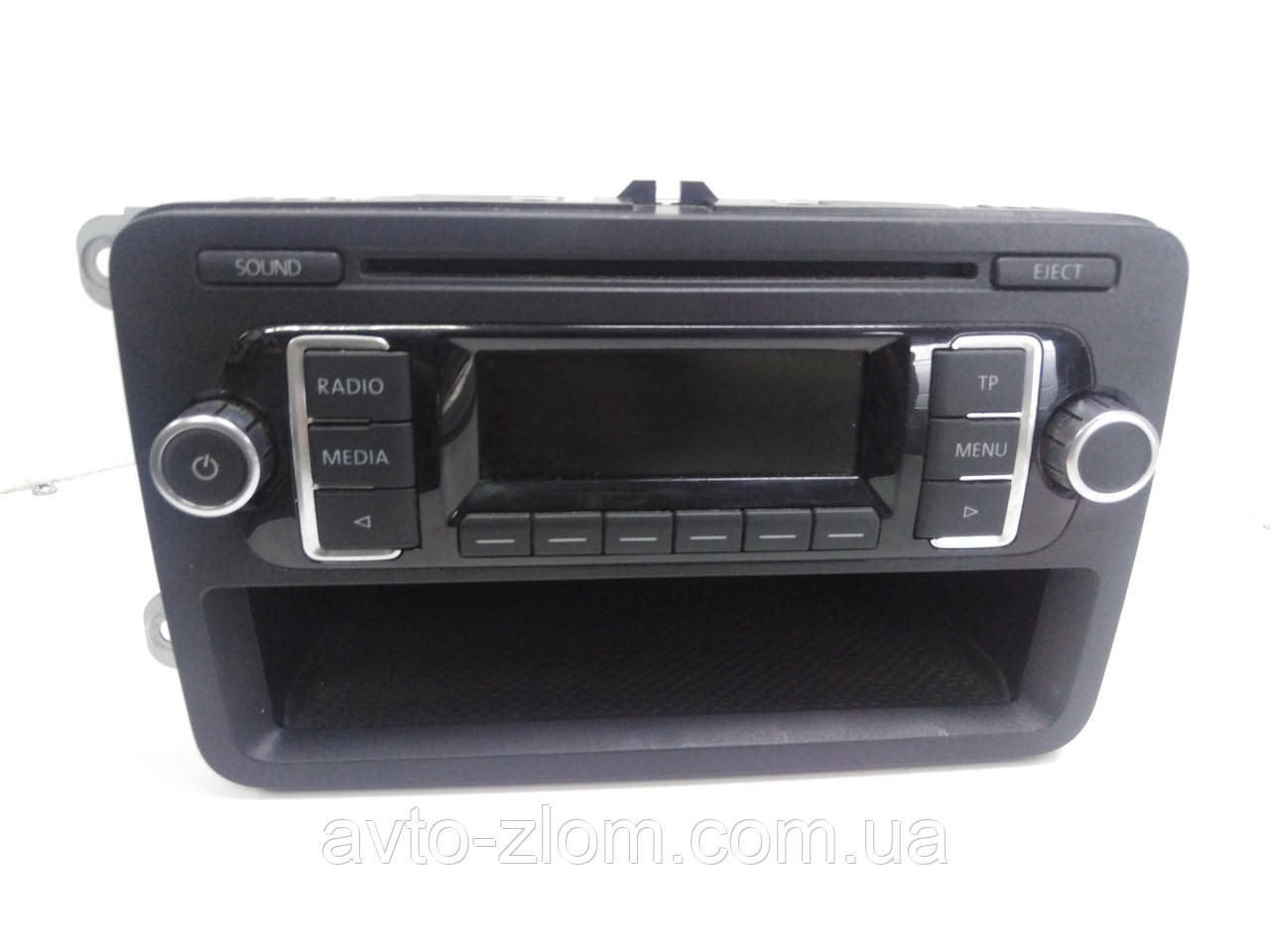 Магнітола Volkswagen Golf 5, Caddy, Passat B6, Touran. 5K0035156A, RCD210., фото 1