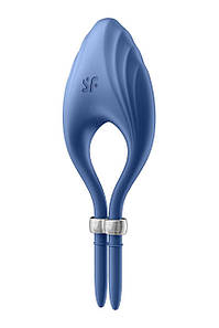 Ерекційне віброкольце песо Satisfyer Duelist Blue, 10 режимів, потужний мотор