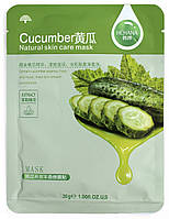 Тканевая маска HCHANA Cucumber natural skin care mask, 30 g.