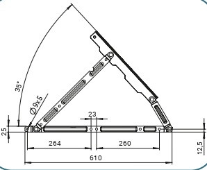 Механізм підйому  матраца Туреччина