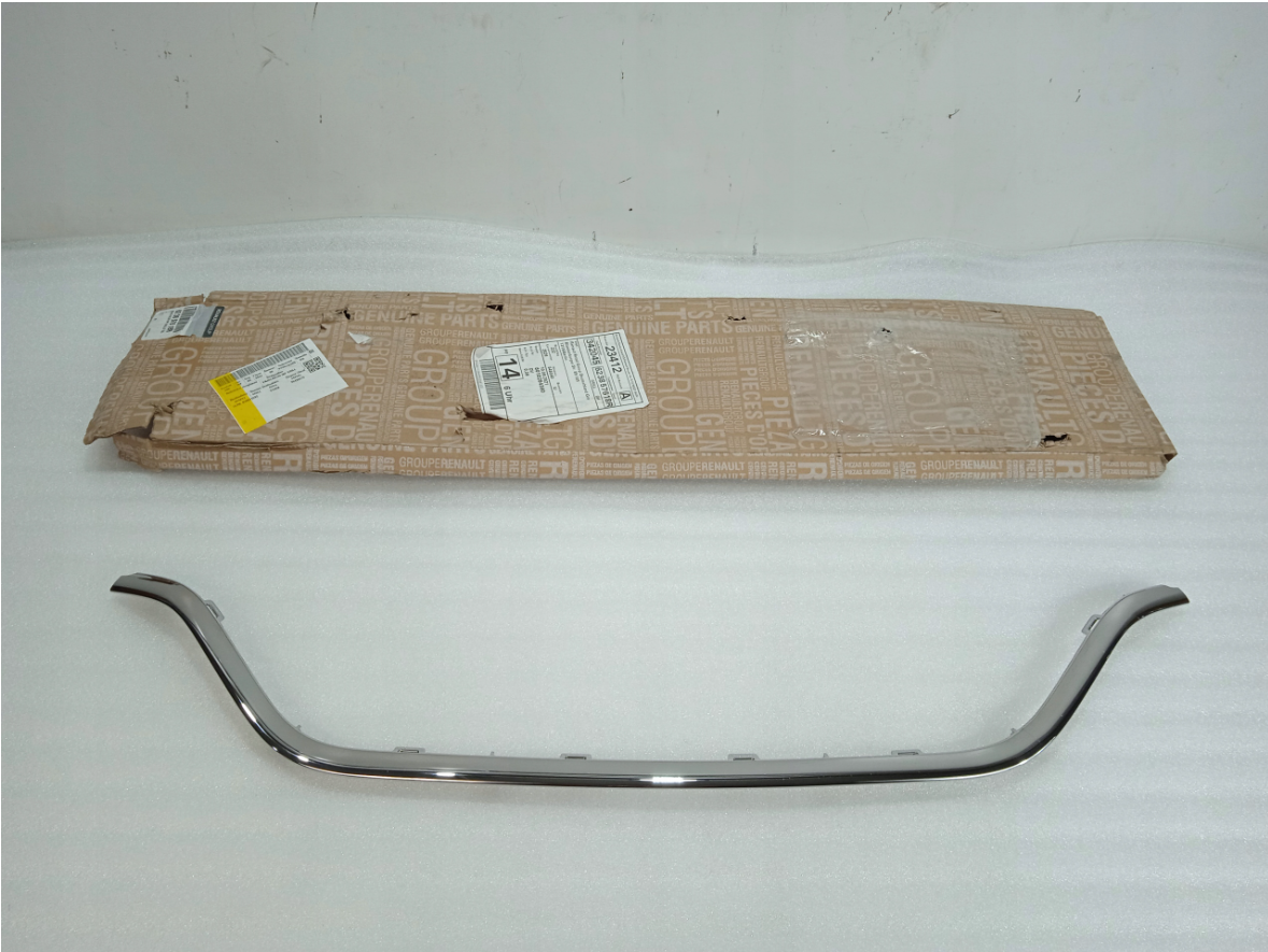 Накладка решітки хром Renault Logan 2 Рено Логан 2 (2017-...) Оригінал 623857618R, фото 1