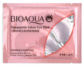 Гідрогелеві патчі для очей BIOAQUA Nonapeptide Sakura Eye Mask, 7.5 g.