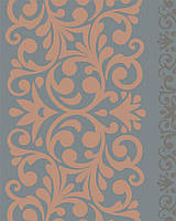 Флізелінові шпалери Marburg Ornamental Home 55236 Сіро-Червоні