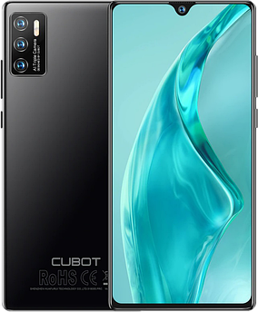 CUBOT P50 6/128GB Black, NFC, Android 11, 4200 мАг, Фронталка 20 Мп, 4G, дисплей 6.2"