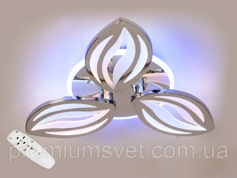 Люстра світлодіодна 8092/3 WH LED 3color dimmer