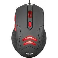 Комп'ютерна миша Trust Ziva Gaming mouse with Mouse pad Black