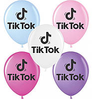 Набор воздушных шариков Тик Ток, воздушные надувные шары 5 шт 12"