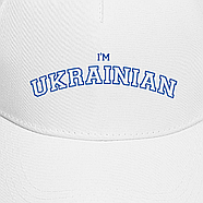 Кепка патріотична унісекс з принтом "ORIGINALS - I AM UKRAINIAN" / бейсболка з написом I'm Ukrainian, фото 4