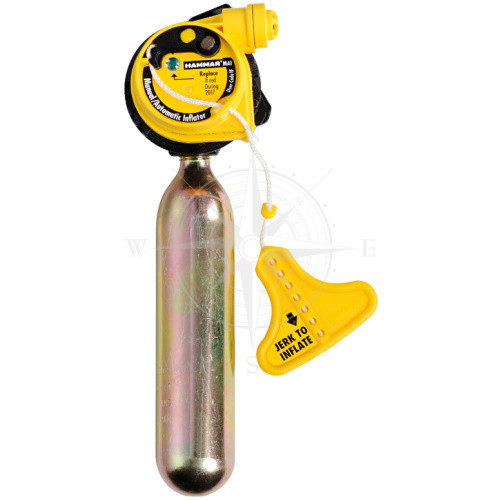 Балончик з актуатором Hammar для жилетів Osculati 150 H 33 г змінний Італія, фото 1