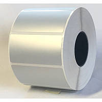 Этикетка металлизированная 70х30 мм полиэстер (1000 шт)