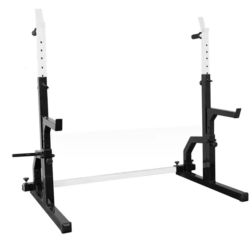 Стійки під штангу для присідань жиму лежачи або стоячи до 200 кг + зі страховка + бруси (профіль 40х40х2мм), фото 1