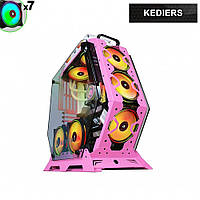 Корпус для ПК ATX с RGB KEDIERS Без Блока Питания Mini ITX Micro ATX