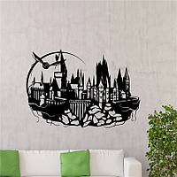 Вінілова інтер'єрна наклейка декор на стіну та шпалери «Місто-острів» з оракалу