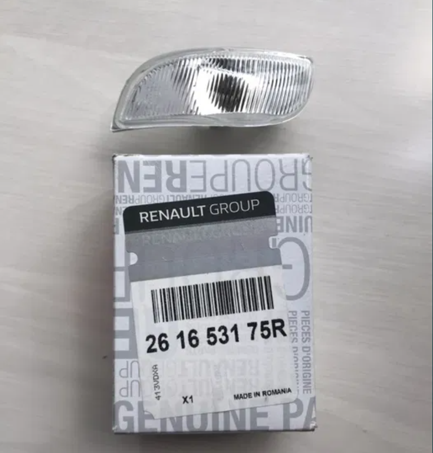 Повторювач повороту в дзеркало лівий Renault Sandero 2 (2013-....) Оригінал 261653175R Рено сандеро, фото 1