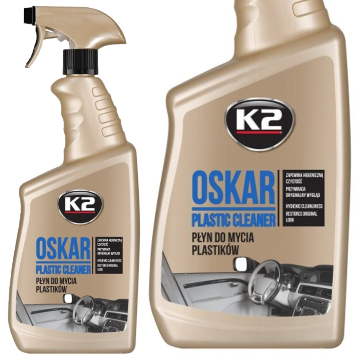 Засіб для чищення пластику K2 Oskar Plastic Cleaner 750 мл