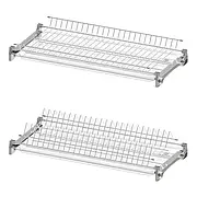 Встраиваемая сушка для посуды в шкаф нержавейка сетка