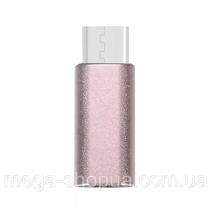 Перехідник для навушників Type-C – 3.5 мм Audio Converter. Адаптер аудіо TypeC to 3.5mm mini jack DW70-GP