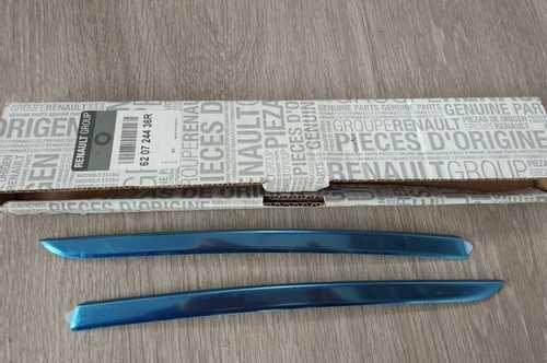 Накладки хромовані Renault Logan 2 Рено Логан 2 (2013-2016) Оригінал 620724436R, фото 1