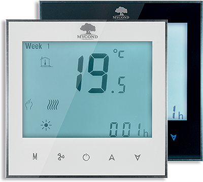 Пульт управління фанкойлом МС-TRF-B2-W (білий), MyCond, фото 1