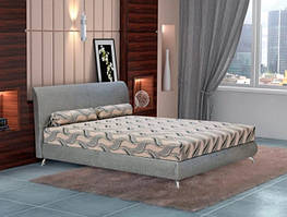Ліжко двоспальне з матрацом "Міла" 160х200 з підйомним механізмом