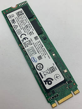 Накопичувач ssd 128gb m.2 intel 600p ssdsckkf128g8 з розборки