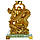 Статуетка Хотей на драконі на скляній підставці 18х12х7 см (C4608), фото 5