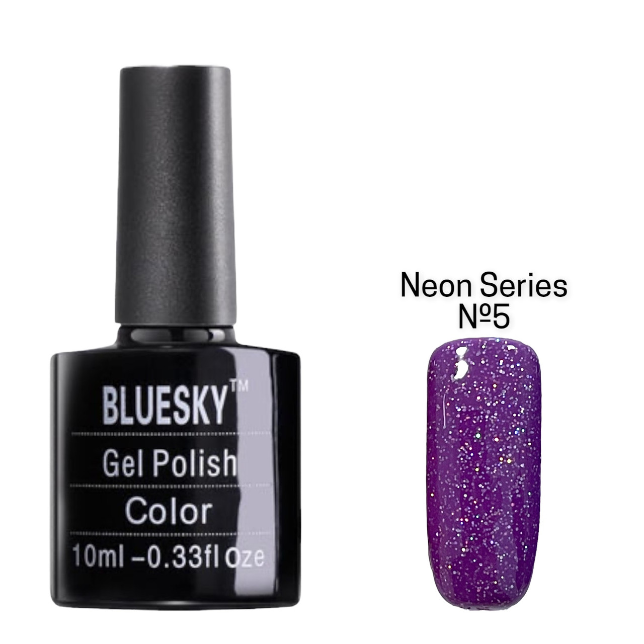 Гель-лак кольоровий BLUESKY gel polish для дизайну нігтів 10 ml. Neon Series №5